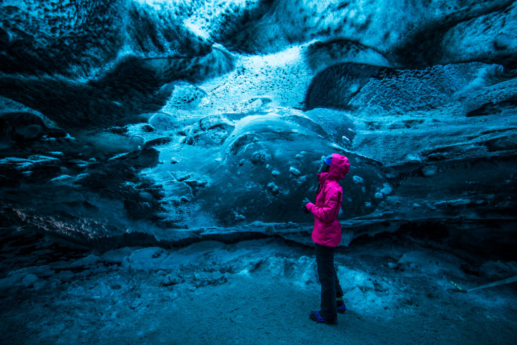 A Maldivian observing a changing climate from the ice caves of Iceland